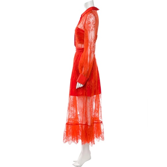 SELF-PORTRAIT Maxi Lace Dress w/ Tags Size: M | US6, UK10 - Picture 11 of 16